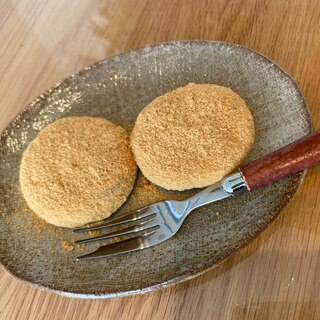 団子粉を使わずに モチモチきな粉団子♡スイーツ